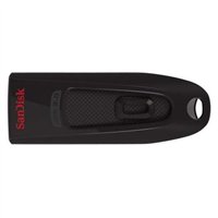 Clé USB 3.0 Sandisk Cruzer Ultra 128 Go - Vitesse de transfert jusqu'à 80 Mo/s - Noire (Clé USB)