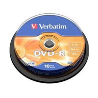 CD-R Verbatim 52x 700 Mo (Boîte de 10 unités)