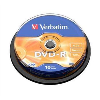 CD-R Verbatim 52x 700 Mo (Boîte de 10 unités)
