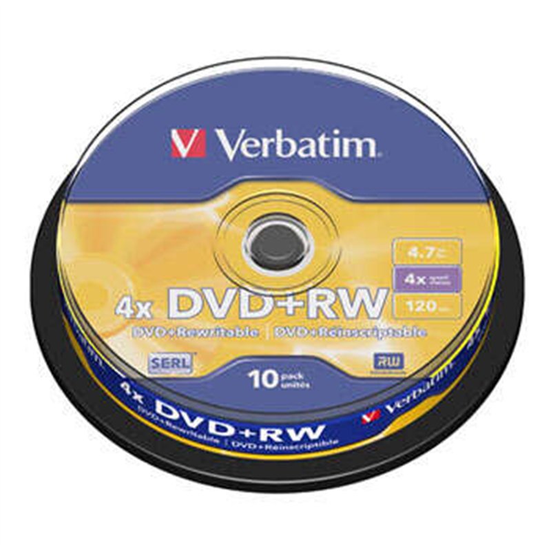 CD-R Verbatim 52x 700 Mo (Boîte de 10 unités)