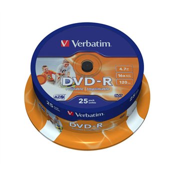CD-R Verbatim 52x 700 Mo (Boîte de 10 unités)