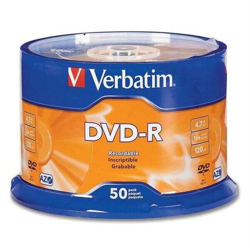 CD-R Verbatim 52x 700 Mo (Boîte de 10 unités)