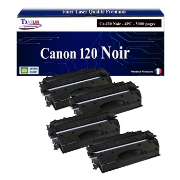 4x Toners compatibles Canon 120 (2617B001) - 5 000 pages