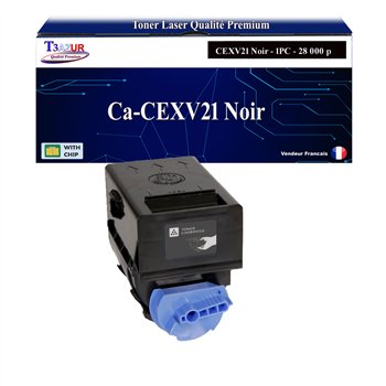 Toner compatible Canon C-EXV21 (0452B002) - Noire - 28 000 pages
