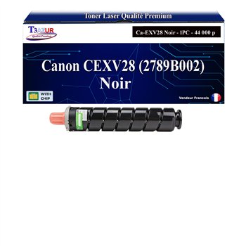 Toner compatible Canon CEXV28 (2789B002) - Noire - 44 000 pages