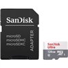 Carte microSDXC SanDisk Ultra 128 Go UHS-I U1 Classe 10 100 Mo/s + adaptateur SD