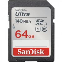 Carte SDXC SanDisk Ultra 64 Go UHS-I Classe 10