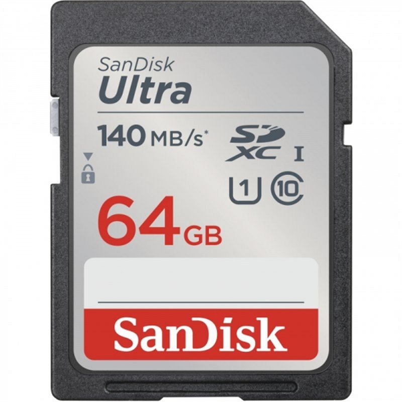 Carte SDXC SanDisk Ultra 64 Go UHS-I Classe 10