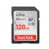 Carte SDXC SanDisk Ultra 128 Go UHS-I Classe 10