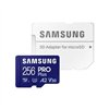 Carte microSDXC Samsung PRO Plus 256 Go UHS-I U3 A2 V30 Classe 10 avec adaptateur SD