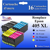 Lot de 16 Cartouches compatibles Epson 405 XL- 1 100 pages