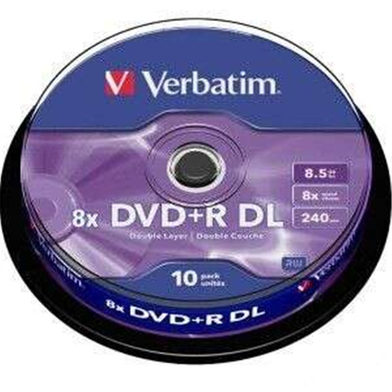 CD-R Verbatim 52x 700 Mo (Boîte de 10 unités)