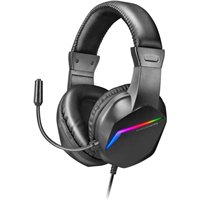 Casque gaming Mars MH122 ultraléger avec éclairage arc-en-ciel FRGB