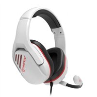 Casque Unykach Gaming Nova Gpro Blanc 2.1 avec microphone ajustable