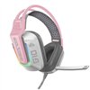 Casque de jeu Coolsound G10 - Compatible avec Xbox, PS5, PS4, Switch et PC - Rose