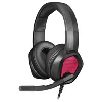 Casque gaming Mars Gaming MH320 avec microphone pliable, éclairage RGB, arceau réglable