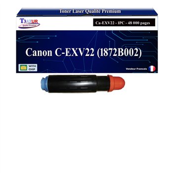 Toner compatible Canon C-EXV22 (1872B002) - Noire - 48 000 pages