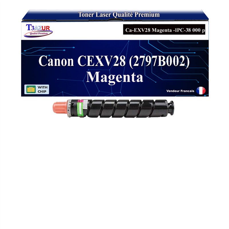 Toner compatible Canon CEXV28 (2797B002) - Magenta - 38 000 pages