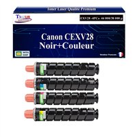 4x Toners compatibles Canon CEXV28 (2789B002)