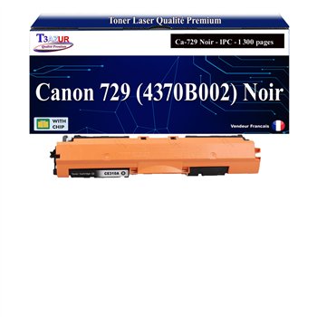 Toner compatible Canon 729 (4370B002)- Noire - 1 300 pages