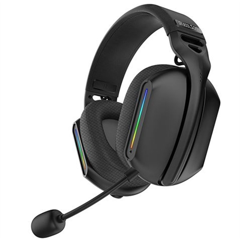 Coolsound Auriculaire Gaming G11 Bluetooth - Éclairage RGB - Couleur Noir