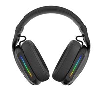 Coolsound Auriculaire Gaming G11 Bluetooth - Éclairage RGB - Couleur Noir
