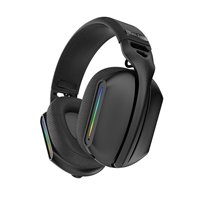 Coolsound Auriculaire Gaming G11 Bluetooth - Éclairage RGB - Couleur Noir