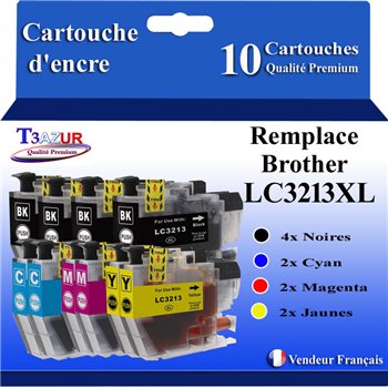 Lot de 8 Cartouches compatibles Brother LC3213 / LC3211XL