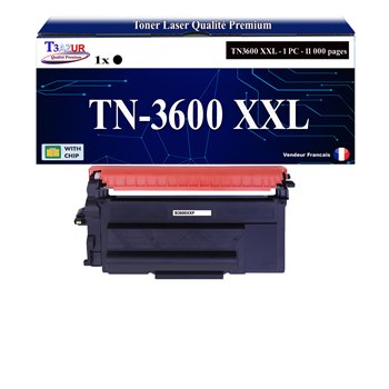 Toner compatible Brother TN3600 XXL Noir- 11 000 pages