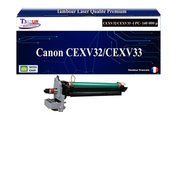 Kit Tambour compatible avec Canon Canon CEXV32/CEXV33 (2772B003) - 140 000 pages