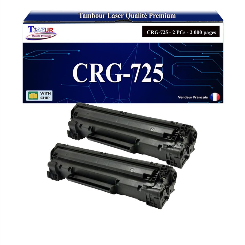 Toner compatible avec Canon 728/ 725/ 712/ 713/ 726 - 2 000 pages