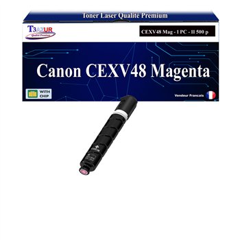 Toner compatible Canon C-EXV47 (8516B002) - Noire - 19 000 pages