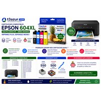 Lot de 10 Cartouches compatibles Epson 604XL