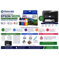 Cartouche compatible Epson T02W3/T02V3 (502 XL) - Magenta
