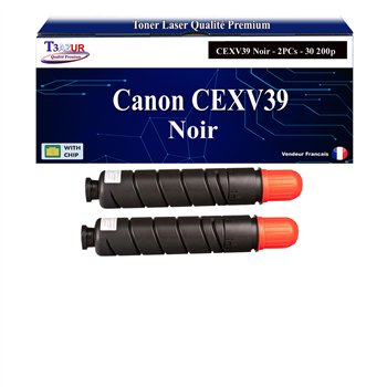 2x Toners compatibles Canon C-EXV39 (4792B002)- 30 200 pages