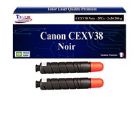 2x Toners compatibles Canon C-EXV38 (4791B002)- 34 200 pages