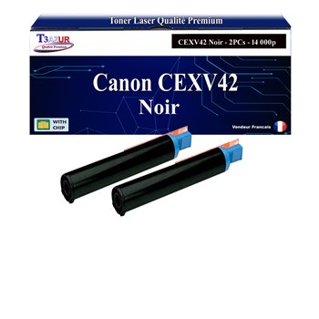 2x Toners compatibles Canon C-EXV42 (6908B002) - 14 000 pages