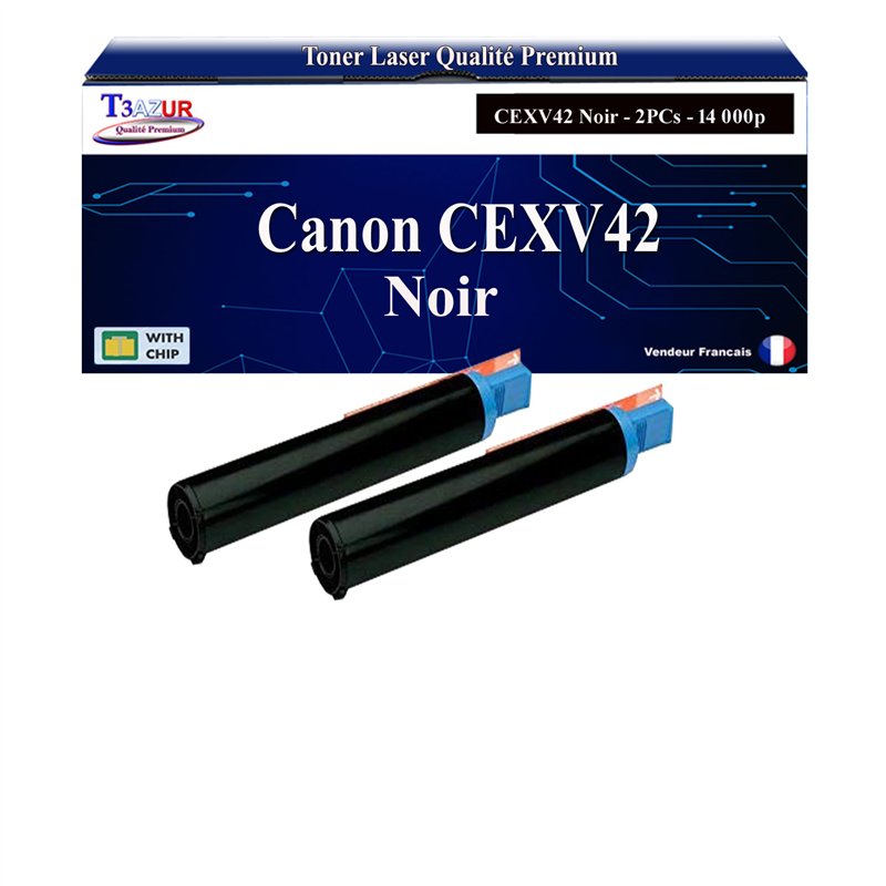 2x Toners compatibles Canon C-EXV42 (6908B002) - 14 000 pages