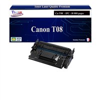Toner compatible Canon T08 (3010C006) Noir - 10 000 pages