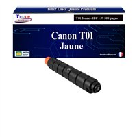 Toner compatible Canon T01 (8069B001) Jaune- 39 500 pages