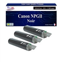 Lot de 3 Toners compatibles avec Canon NPG11 (1382A002) - 5 300 pages