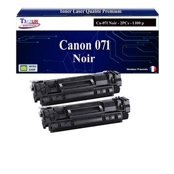 2x Toners compatibles avec Canon 071 (5645C002) - 1 100 pages