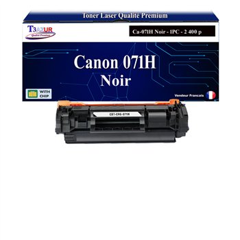 Toner compatible avec Canon 071H (5646C002) - 2 400 pages