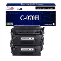 2x Toners compatibles avec Canon 070H (5640C002) - 9 500 pages