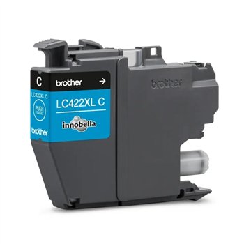 Original- Cartouche Brother LC422XL (LC422XLC) Cyan
