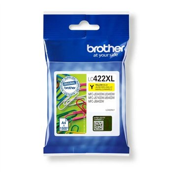 Original - Cartouche Brother LC422XL (LC422XLY) Jaune