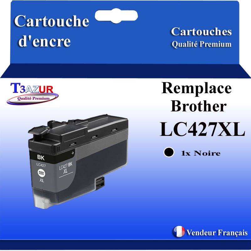 Cartouche compatible Brother LC427XL (LC427XLBK) Noire