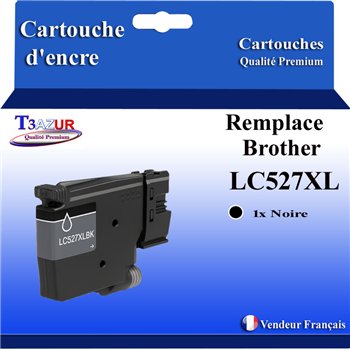 Cartouche compatible Brother LC527XL (LC527XLBK) Noire