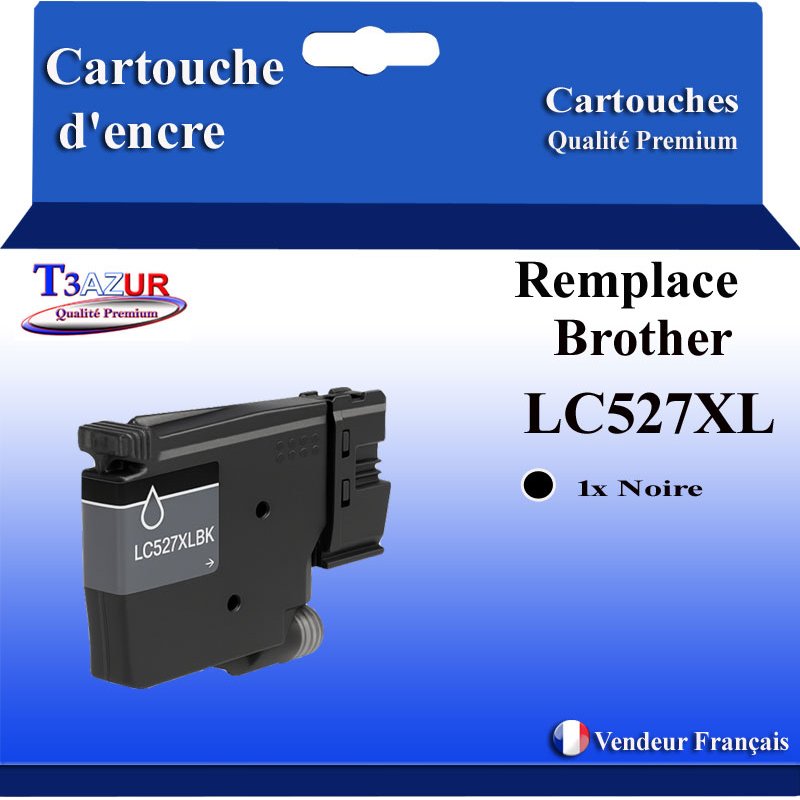 Cartouche compatible Brother LC527XL (LC527XLBK) Noire