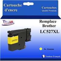 Cartouche compatible Brother LC527XL (LC527XLY/LC527Y) Jaune
